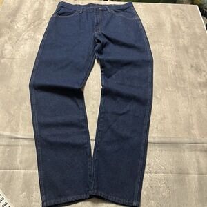 NEW Rustler by Wrangler Jeans Regular Straight Leg 36x34 Stonewash 87619SW